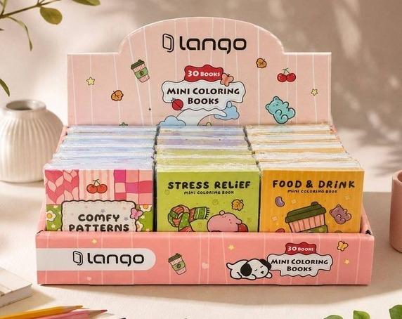 دفتر مینی رنگ آمیزی Lango Mini coloring 1