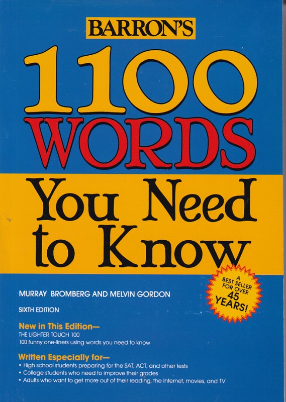 1100 WORDS YOU NEED TO KNOW