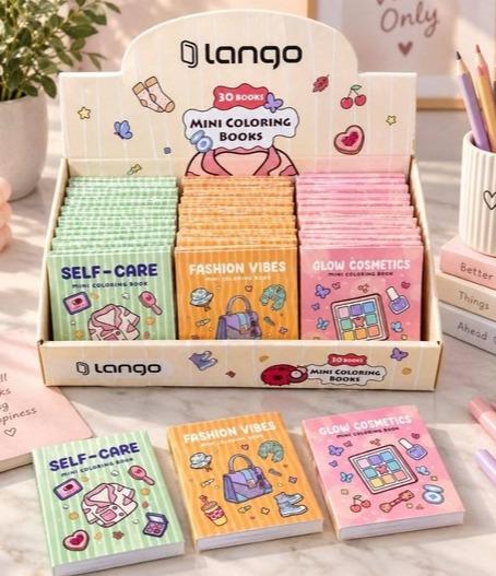 دفتر مینی رنگ آمیزی Lango Mini coloring 2