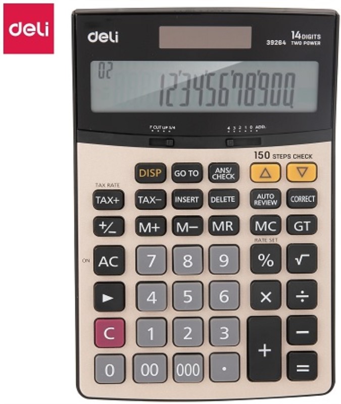 ماشین حساب 14 رقم deli 39264