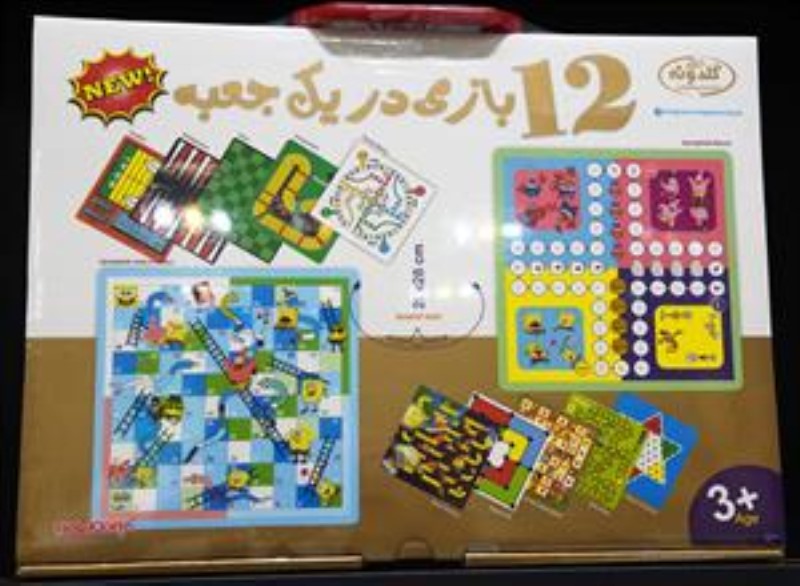 12 بازی در یک جعبه گلدونه 17004