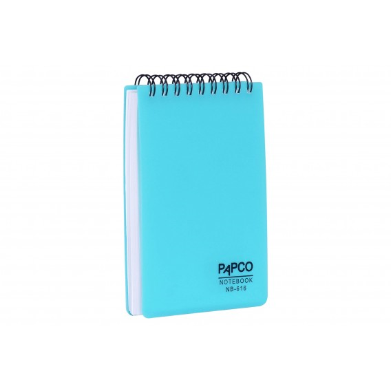 دفتر یادداشت سیم از بالا 100 برگ NB 616 پاپکو