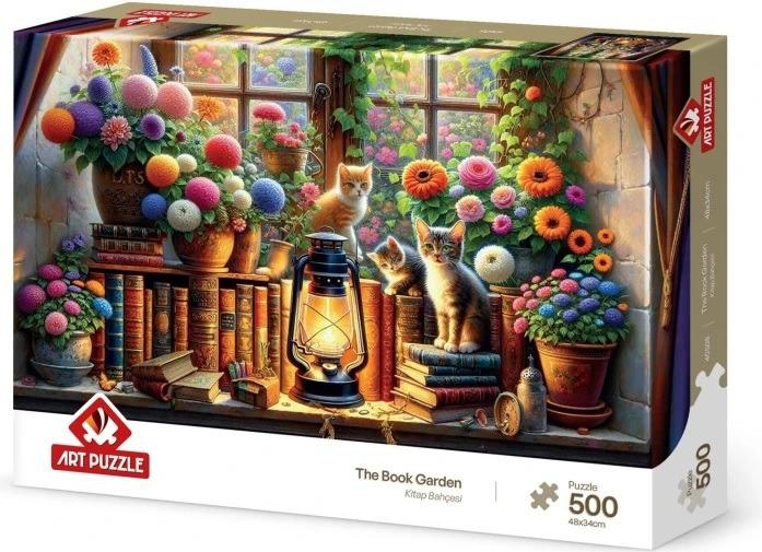 پازل PUZZLE 500 PCS THE BOOK GARDEN 48×34 CM 40508