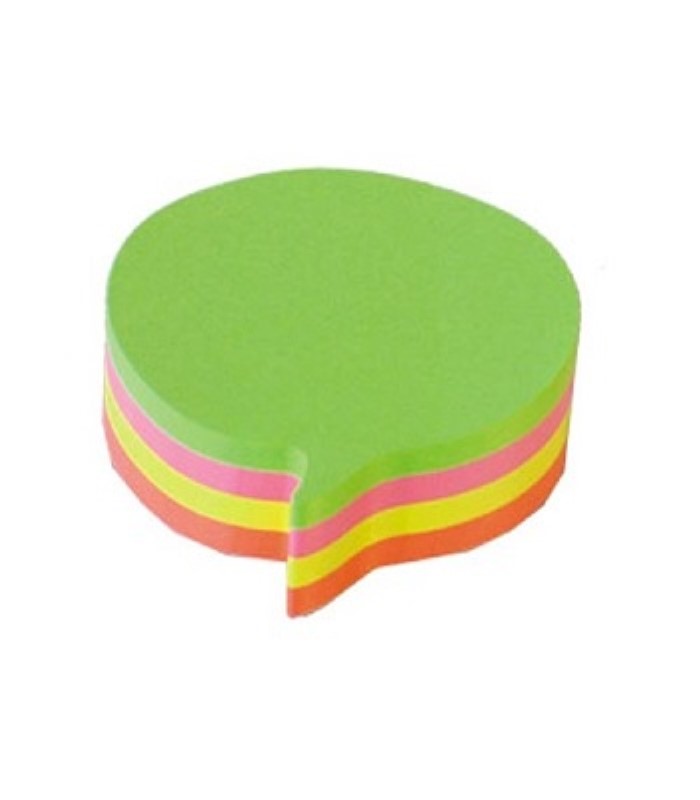 Sticky Notes Speech Bubble Cube 5836-39