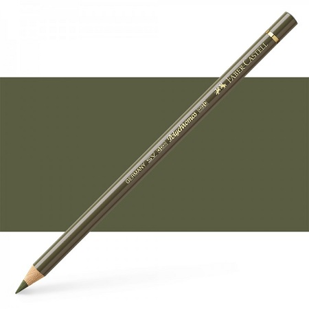 173 olive green yellowish polychromos artist color pencil