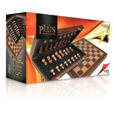 PLUS INLAID CHESS SET 1601