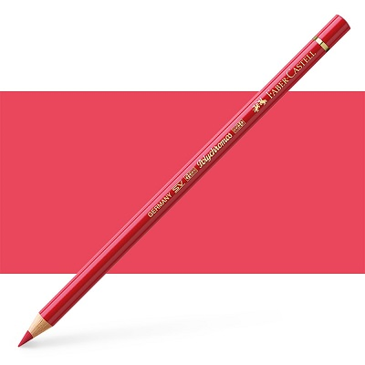 223 deep red polychromos artist color pencil