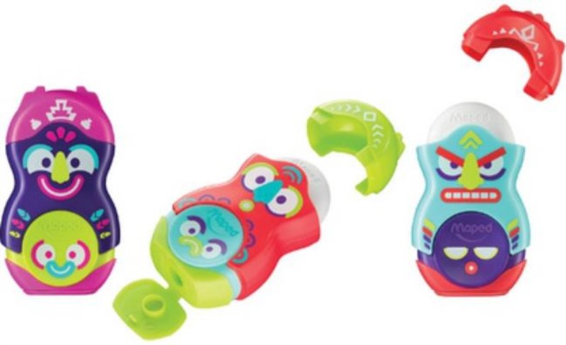 پاک کن و تراش لوپی دار طرح دار  149131