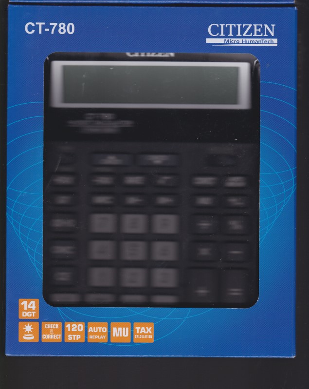 ماشین حساب سیتیزن CT-780