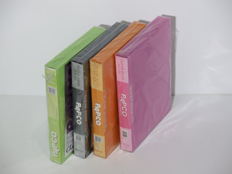 کلیر بوک 60 برگ قاب دار شفاف A4 60