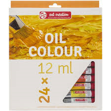 ست رنگ روغن 24 رنگ 12 میل ART CREATION 9020124M