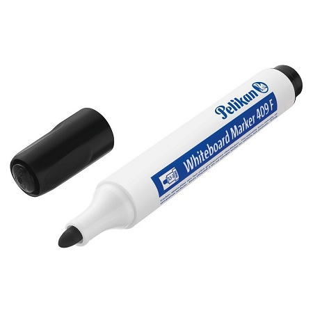 ماژیک وایت برد مشکی نوک گرد Pelikan 409 F
