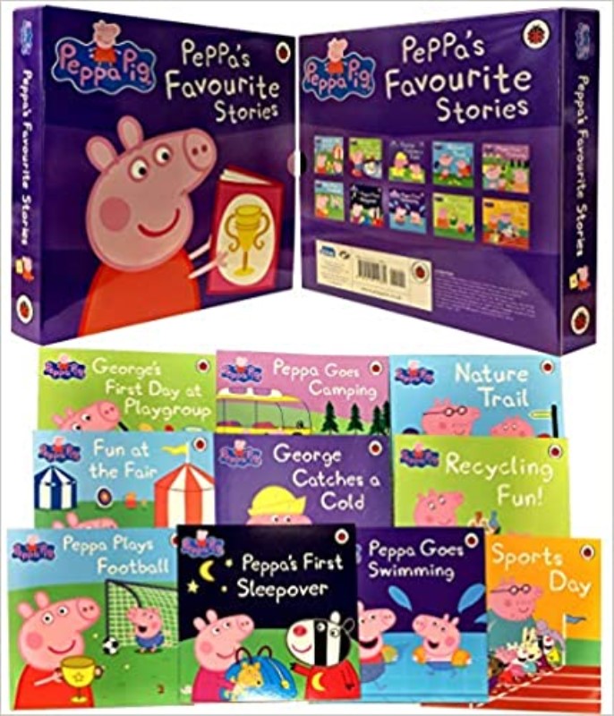 Peppas Favourite Stories 10 Books Collection