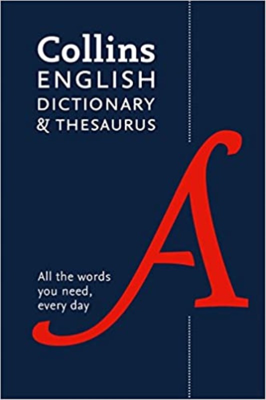 (50)COLLINS ENGLISH DICTIONARY AND THESAURUS