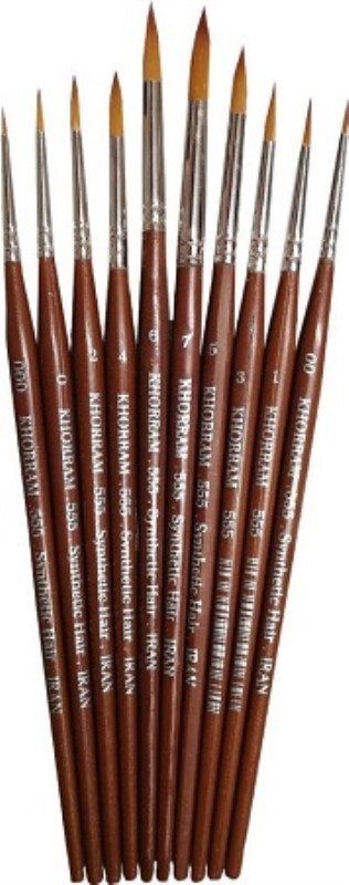 قلم مو گرد شماره 6 خرم 555