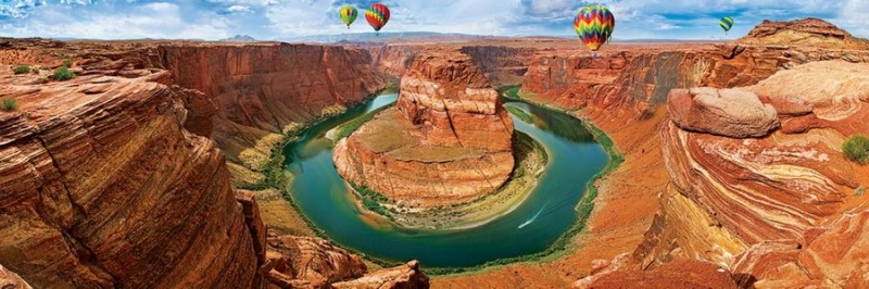 پازل 360 درجه PUZZLE HORSESHOE BEND 1000PCS 6000-5371