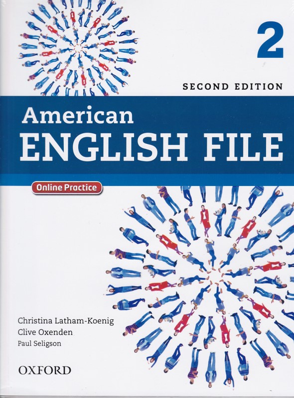 AMERICAN ENGLISH  FILE 2 SB+WB+CD  STUDENT BOOK WORK BOOK
