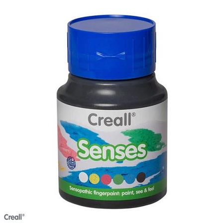 رنگ انگشتی نابینایان Creall BLACK 07078 500 ml