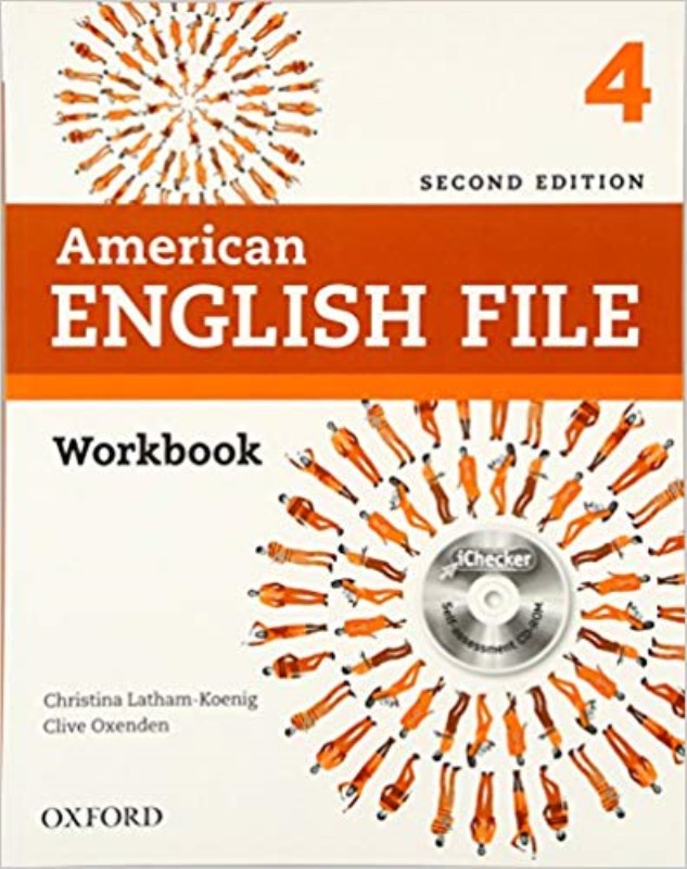 AMERICAN ENGLISH  FILE 4 SB+WB+CD  STUDENT BOOK WORK BOOK