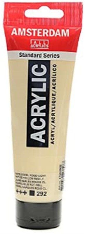 رنگ آکریلیک 120میل آمستردام  NAPLES YELLOW RED 17092922