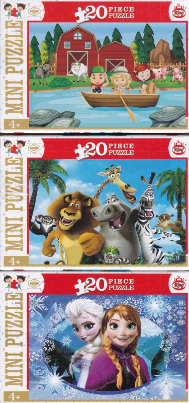 پازل کوچک  PUZZLE 20PCS 1001