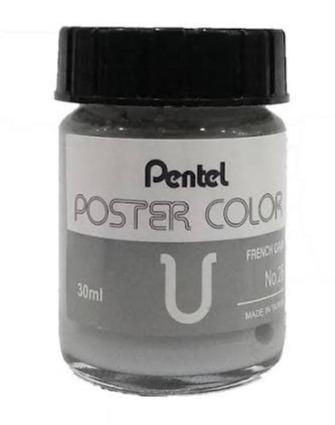 گواش 30 میل طوسی فرانسوی PENTEL FRENCH GREY 26