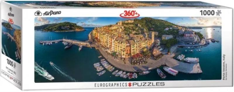 پازل 360 درجه Porto Venere Italy 1000 PCS 96×32 CM 6010-5302