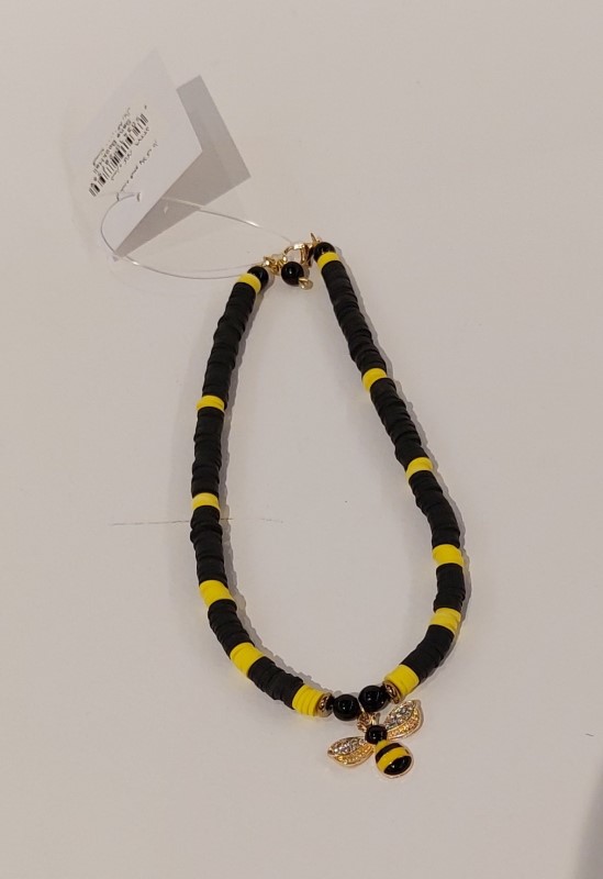 گردنبند فیمو پلاک دار