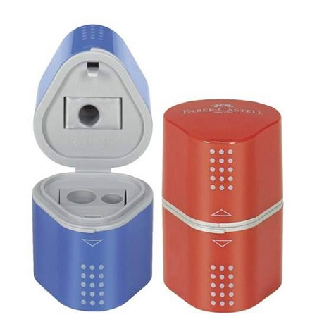 تراش سه سوراخه مخزن دار گریپ 2001 آبی و قرمز  183801