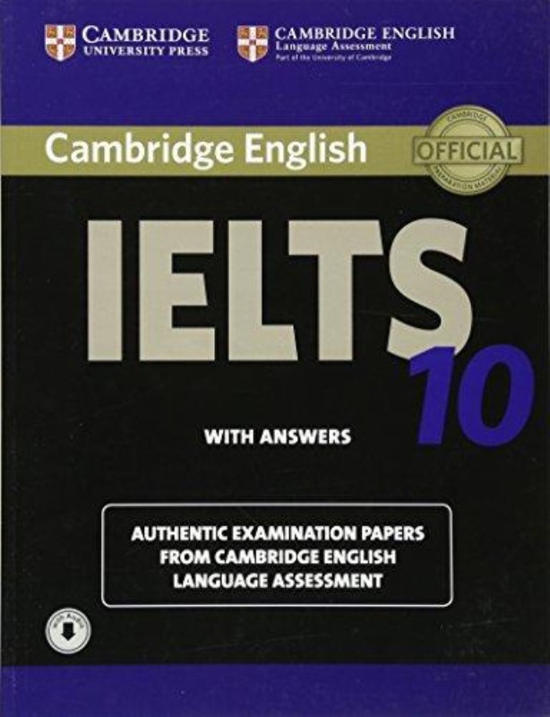 CAMBRIDGE ENGLISH IELTS 10  EXAMINATION PAPERS +CD امتحانات آیلتس