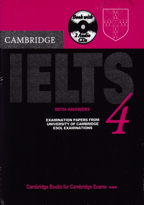 CAMBRIDGE ENGLISH IELTS 4  EXAMINATION PAPERS +CD امتحانات آیلتس