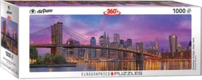 پازل 360 درجه BROOKLYN BRIDGE NEW YORK 1000 PCS  6010-5301