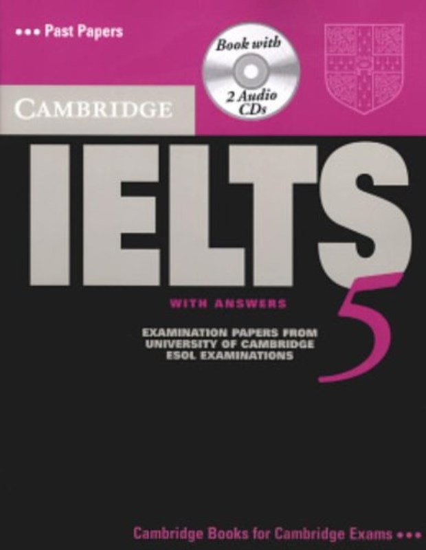 CAMBRIDGE ENGLISH IELTS 5  EXAMINATION PAPERS +CD امتحانات آیلتس