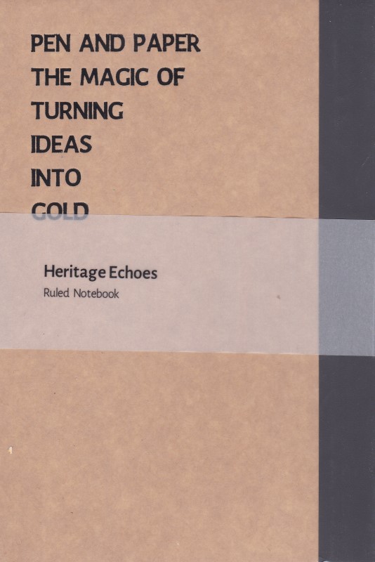 دفتر رقعی 96 برگ خط دار سری Jeab Heritage Echoes