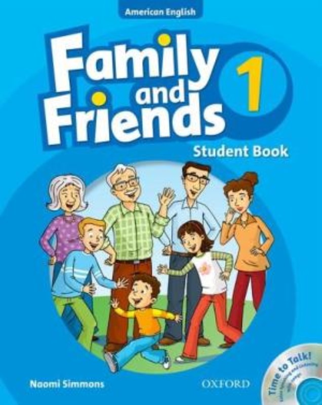 AMERICAN FAMILY AND FRIENDS 1 SB+WB+CD STUDENT BOOK WITH WORKBOOK