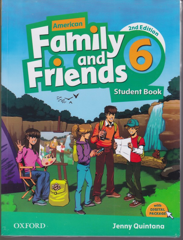 AMERICAN FAMILY AND FRIENDS 6 SB+WB+CD STUDENT BOOK WORK BOOK