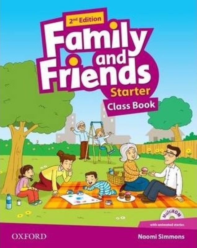 AMERICAN FAMILY AND FRIENDS STARTER SB+WB+CD STUDENT BOOK WITH WORKBOOK