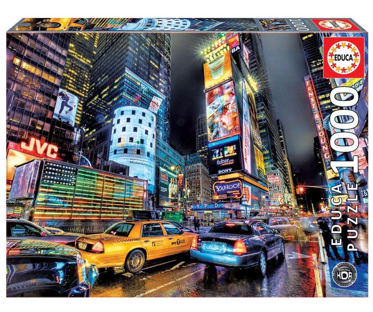 پازل Educa Puzzle 1000 PCS 68×48 CM Times Square, New York 15525