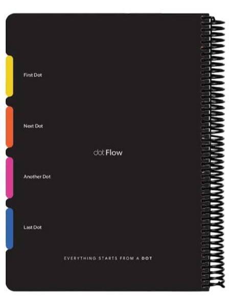 دفتر یادداشت 160 برگ dot FLOW