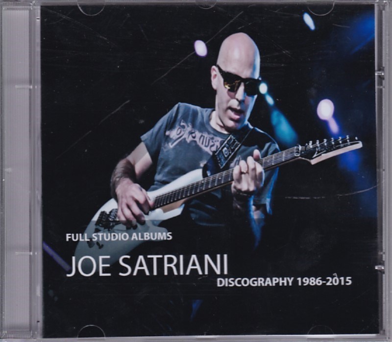 تصویر  JOE SATRIANI discography 1986-2015 full studio albums