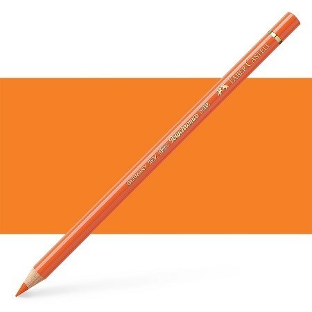 تصویر  113 orange glaze polychromos artist color pencil