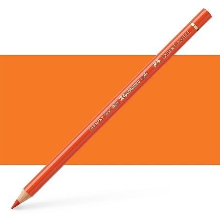 تصویر  115 dark cadmium orange polychromos artist color pencil