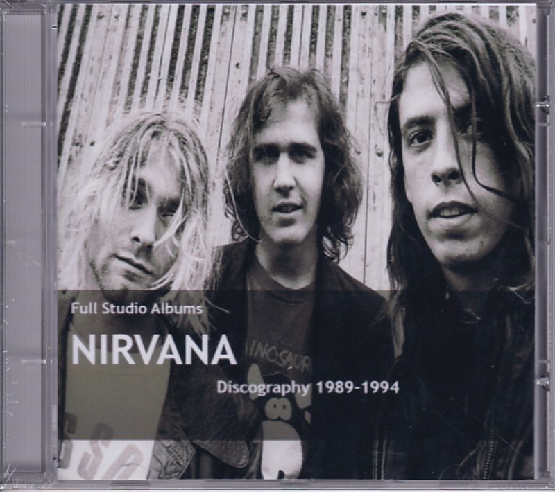 تصویر  NIRVANA discography 1989-1994 full studio albums