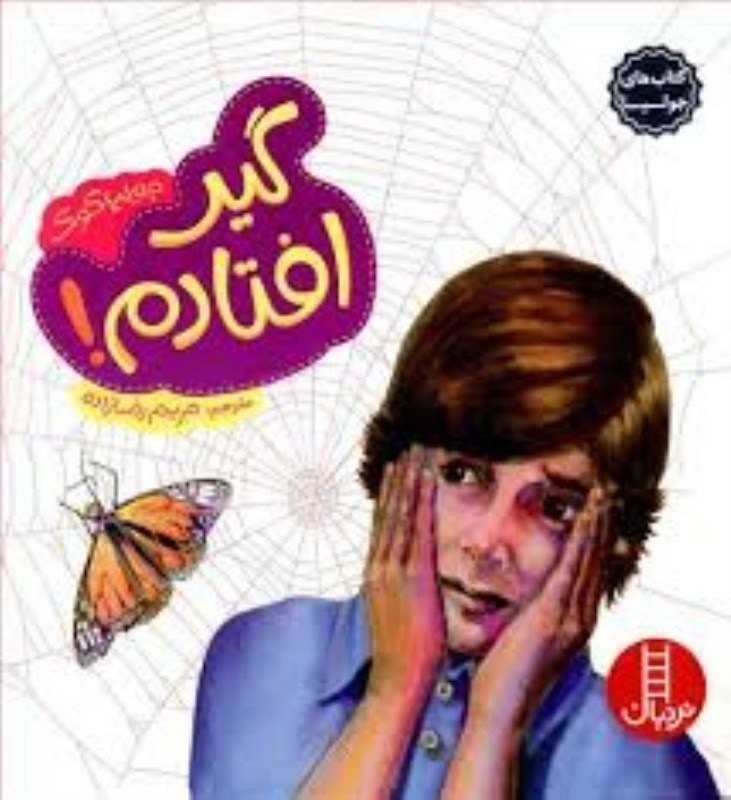 تصویر  كتاب هاي جوليا 18 گير افتادم نردبان