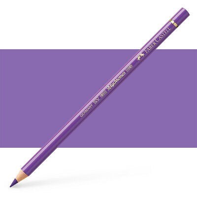 تصویر  138 violet polychromos artist color pencil