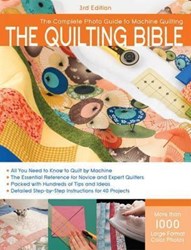 تصویر  QUILTING BIBLE: THE COMPLETE PHOTO GUIDE TO MACHINE QUILTING ,THE