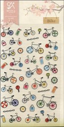 تصویر  استيكر طرح دوچرخه 2003