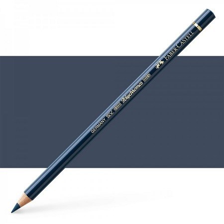تصویر  157 dark indigo polychromos artist color pencil