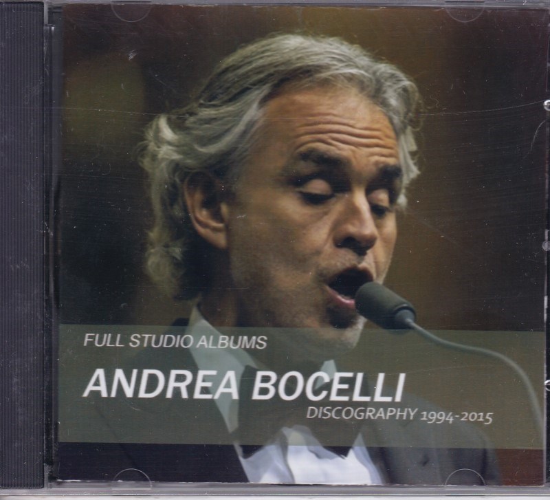 تصویر  ANDREA BOCELLI FULL STUDIO ALBUMS DISCOGRAPHY 1994-2015