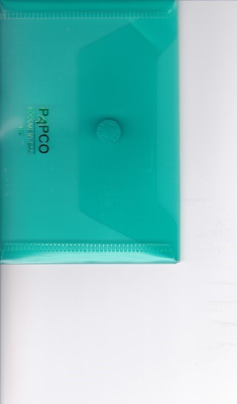 تصویر  پاكت 102 پلاستيكي پاپكو DOCUMENT BAG
